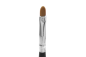 Preview: Lippenpinsel, flach, oval, Synthetikhaar einsteckbar in Hülle, Länge: 10,5 cm