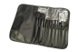 Preview: Pinsel Tasche bestückt mit 9 Schminkpinseln