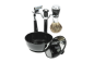 Preview: Shaving Set, Plastic, black