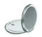 Preview: Klappspiegel, oval, Kunststoff, 10-fach Vergrösserung, mit Etui, 12,5 x 9,5 cm