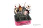 Preview: Beauty Tool Case pink, 22,5 x 25,5 x 9,5 cm, mit Organizer-Einteilungen