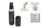 Preview: Taschenzerstäuber, schwarz für 5 ml, mit Füllautomatik und Sichtfenster