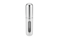 Preview: Pocket atomizer, shiny silver for 5 ml, with automatic filling and viewing window