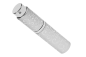 Preview: Taschenzerstäuber, Aluminium, Silber, eindrehbarer Zerstäuberkopf für 10 ml, Höhe: 9,5 cm