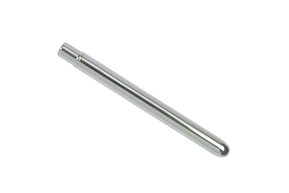 Lippenpinsel, flach, oval, Synthetikhaar einsteckbar in Hülle, Länge: 10,5 cm
