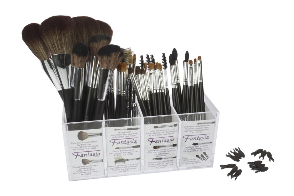 Pinsel-Display Acryl 44-teilig