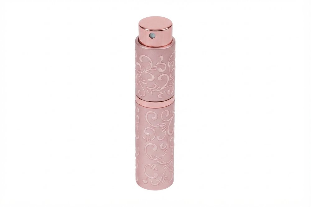 Pink Twist Pocket atomiser for 8 ml, Hight: 9,5 cm