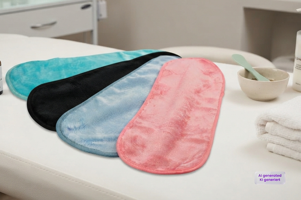 Microfibre Cloth to remove Make-up,  washable, Size: 40 x 17 cm