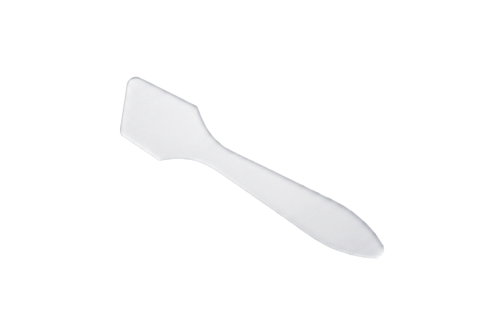 Kosmetik-Spatel 5-er Pack, Kunststoff, Mattiert, Länge: 8 cm
