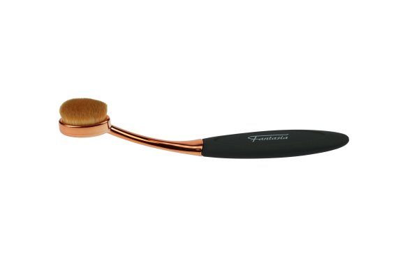 Make-up brush, oval small, Length: 14 cm